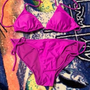 OP fuchsia bikini